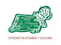 Etichette adesive per erboristerie, cosmetica, cosmesi (mm 50X31)  (cod.5M )